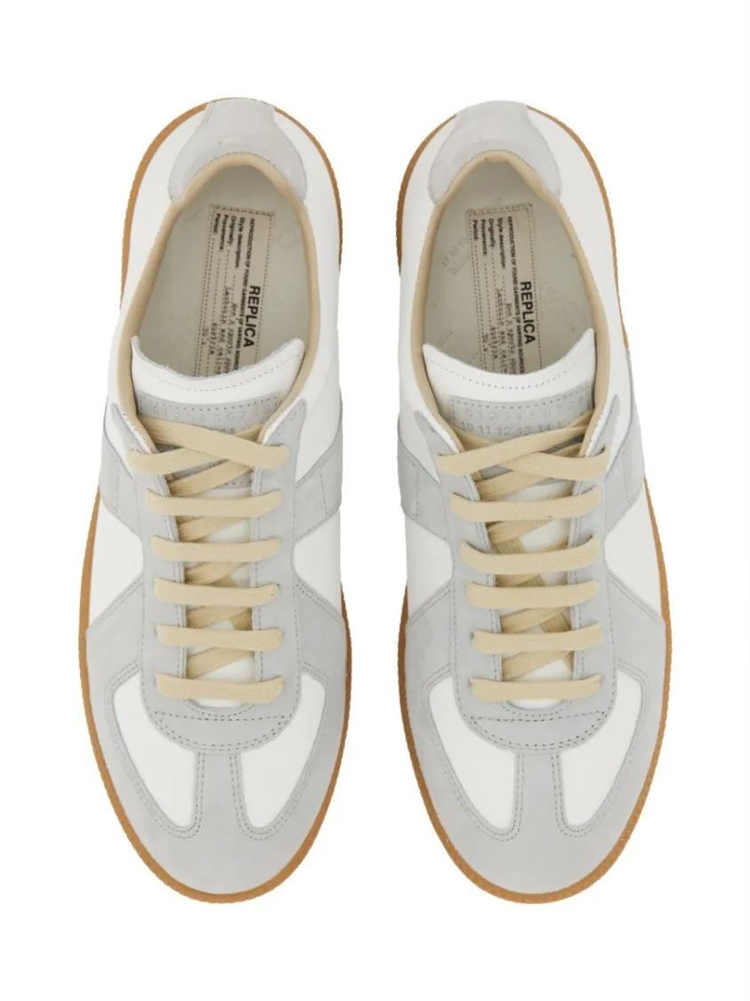 Thumbnail - Maison Margiela Low-Top Sneaker - "Replica" Sneaker - Gr. 40 (EU) - in Weiß - für Damen