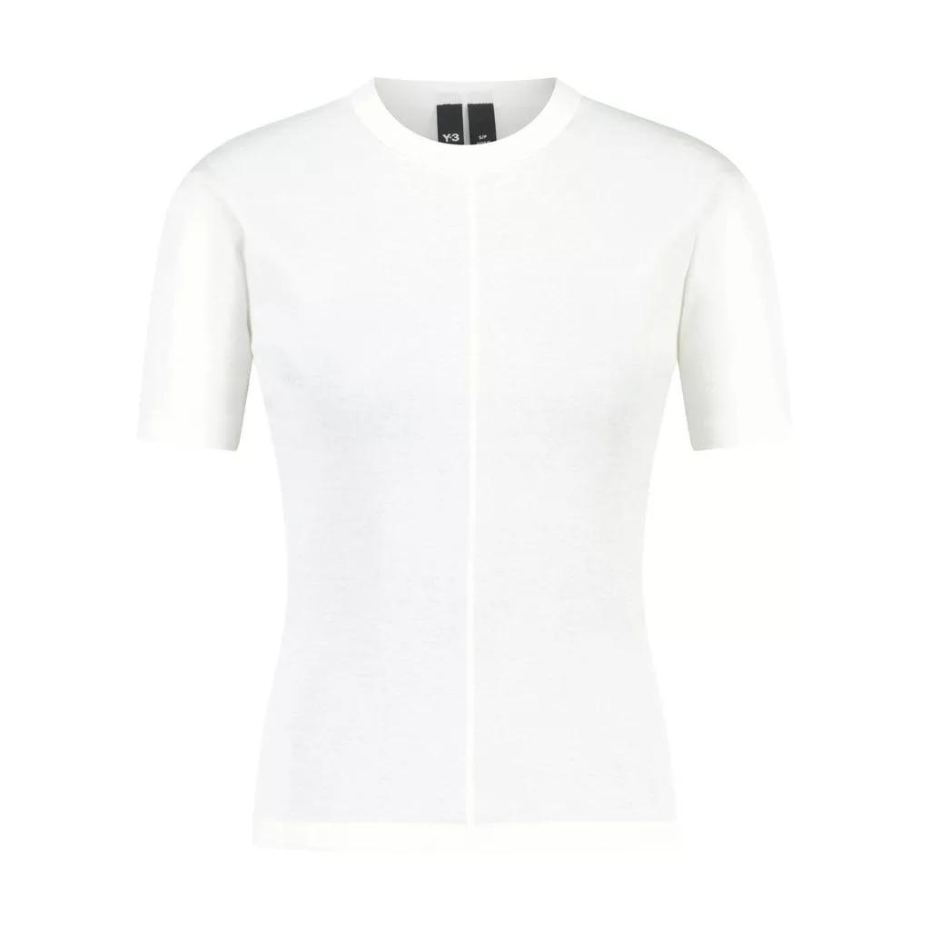 Thumbnail - Y-3 - T-Shirt mit Logo - Größe XS - white