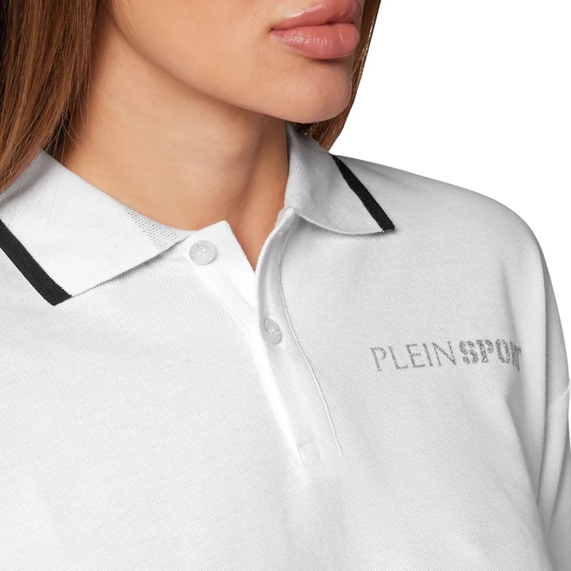 Plein Sport Top Poloshirt weiss(Image 2)