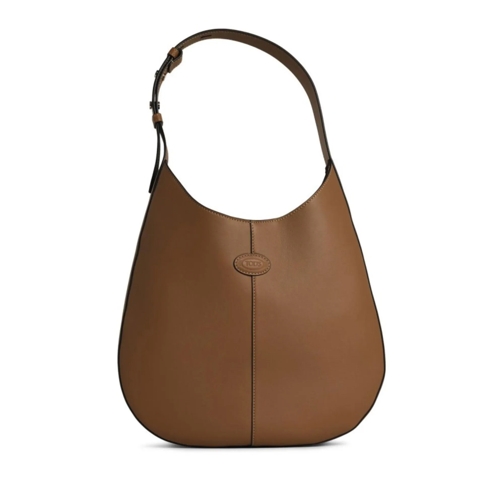 Tod's Tote 'Hobo' Brown Leather Bag Brown