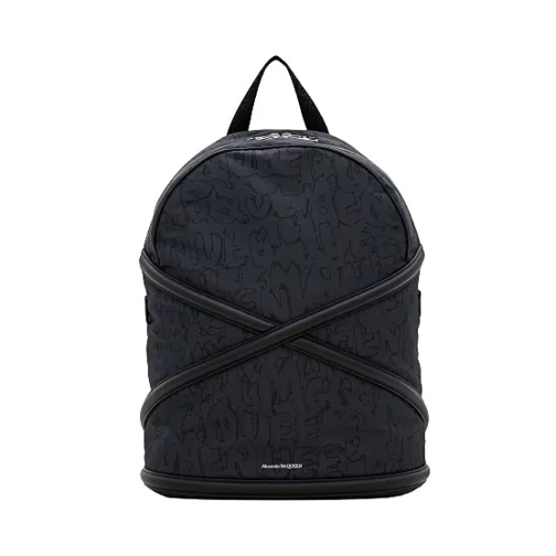 Alexander McQueen Harness Backpack Black Sac à dos