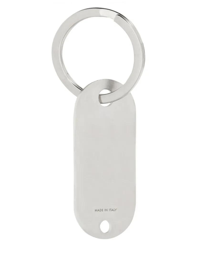 【関税&送料込】Mm6 Maison Margiela Keychain Numeric MM6 Maison Margiela Keychain with clip - Black | Garmentory