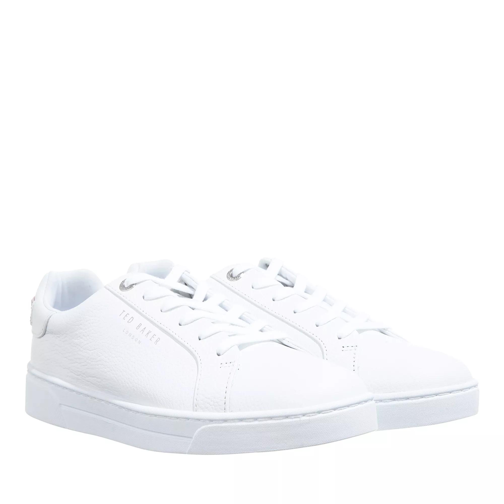 Ted baker white sales trainers sale