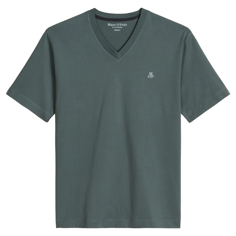 Marc O´Polo Hemd T-Shirt Short Sleeve 1er Pack grau