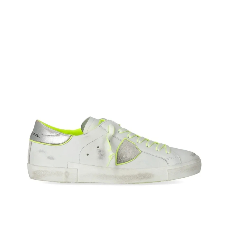 Philippe Model Lage-top sneaker Philippe model prsx leather sneakers color white/y weiß