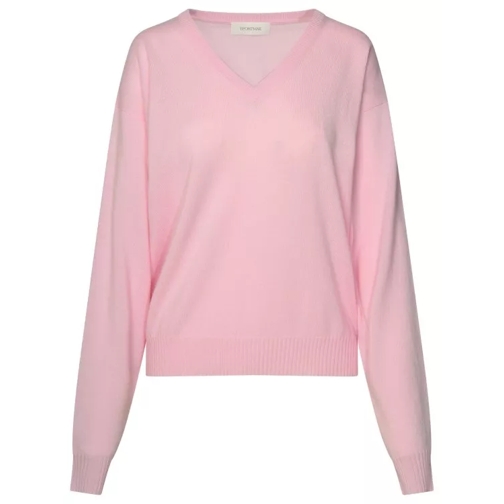 Sportmax Pink Wool Blend Sweater Pink 