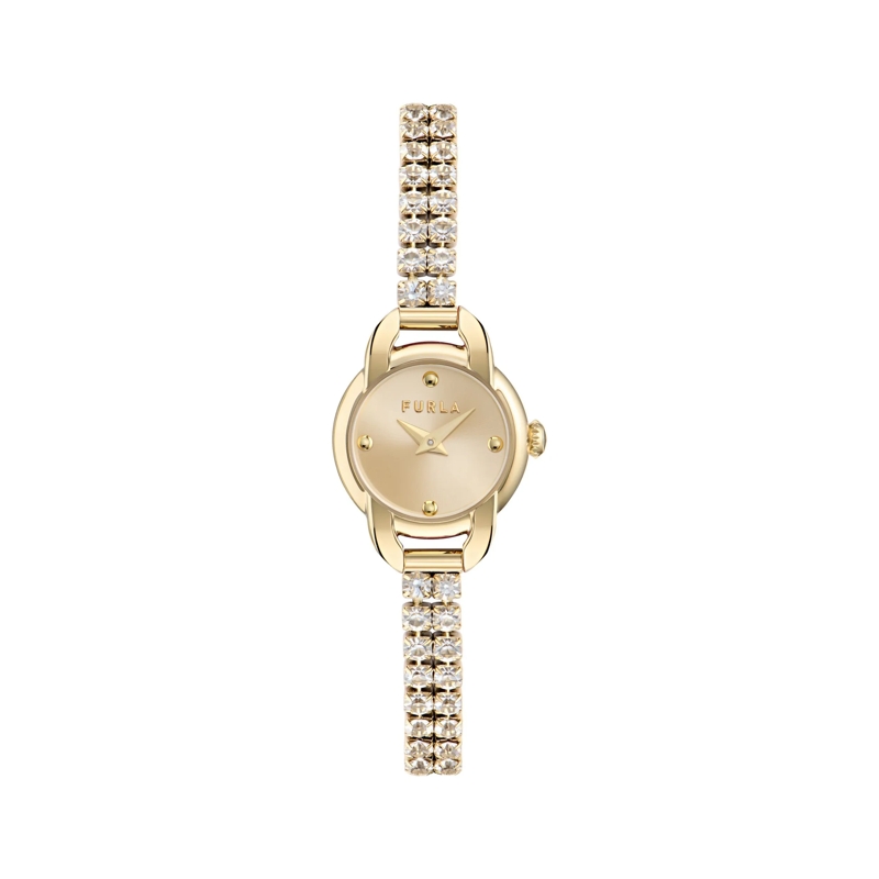 Furla Quarzuhr Quarz-Analoguhr Furla Mini Shape gold