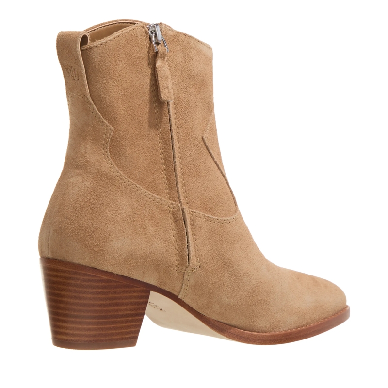 Lauren Ralph Lauren Stiefeletten Harpher-Boots-Bootie Camel(Image 4)