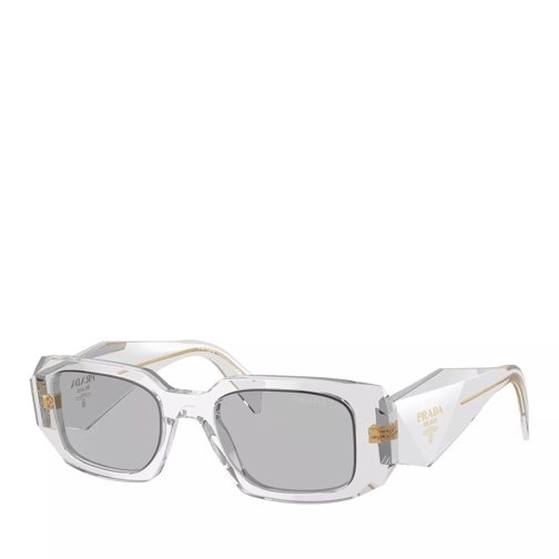 Prada 0PR 17WS 49 12R30B Transparent Grey Sunglasses