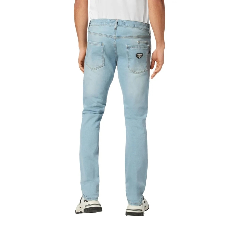 Philipp Plein Jeans Jeans Regular Fit hell-blau(Image 3)