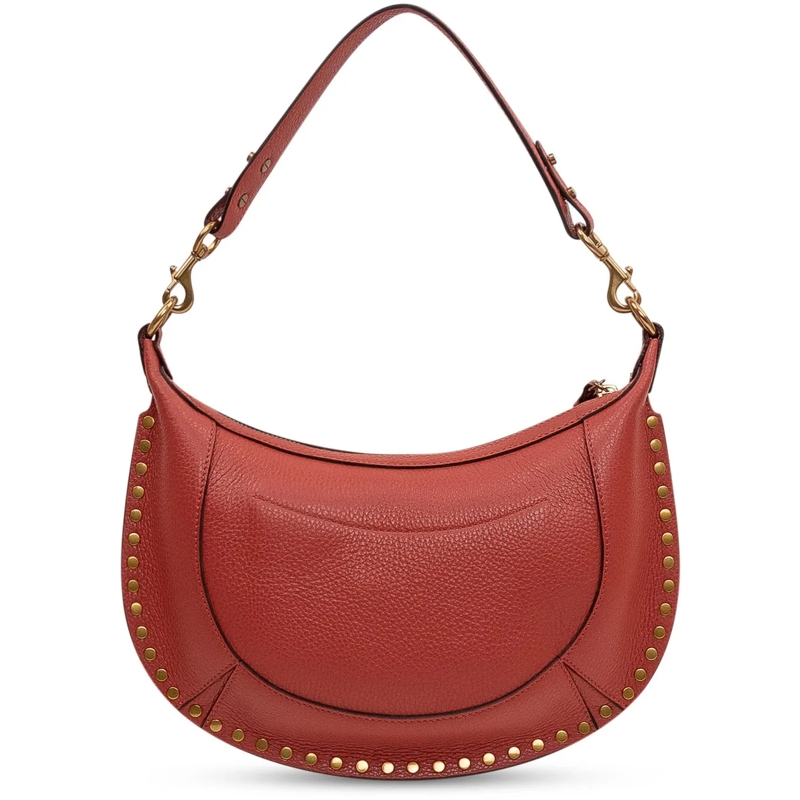 Isabel Marant Schultertasche Borsa Naoko con Profilo Borchiato rot(Image 4)
