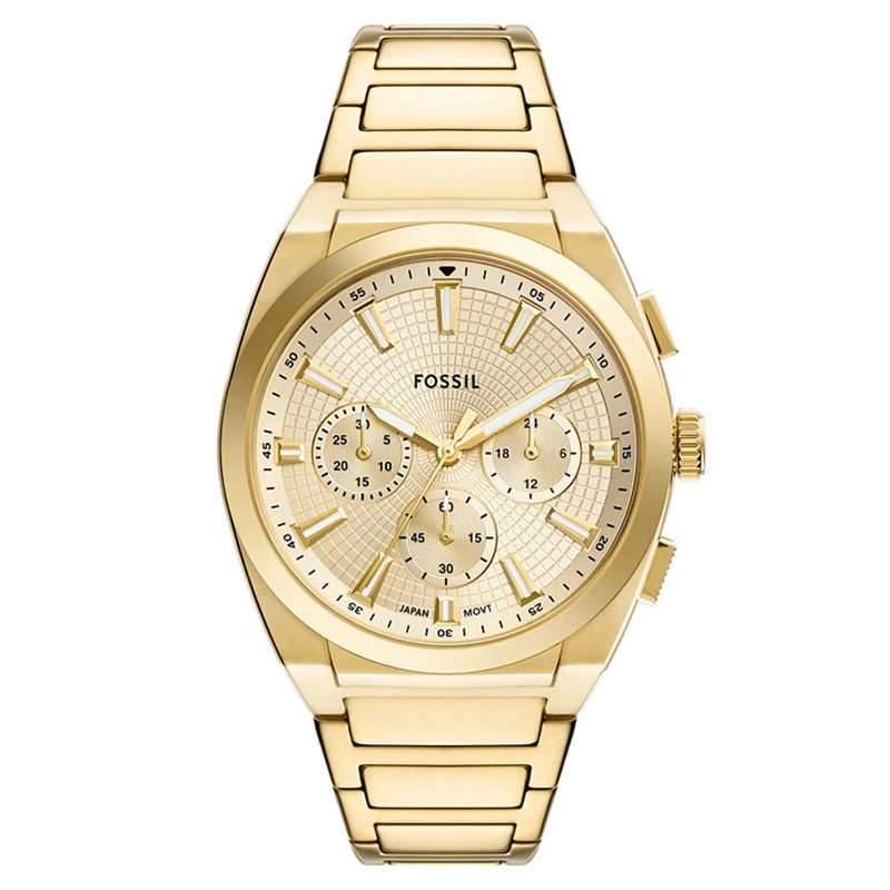 Fossil Chronograaf Everett Uhr Gold