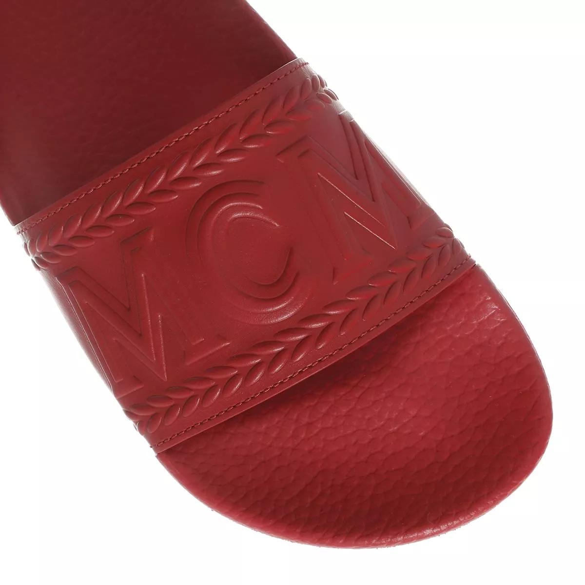 MCM W Big Logo Slide Firefly Red Slide