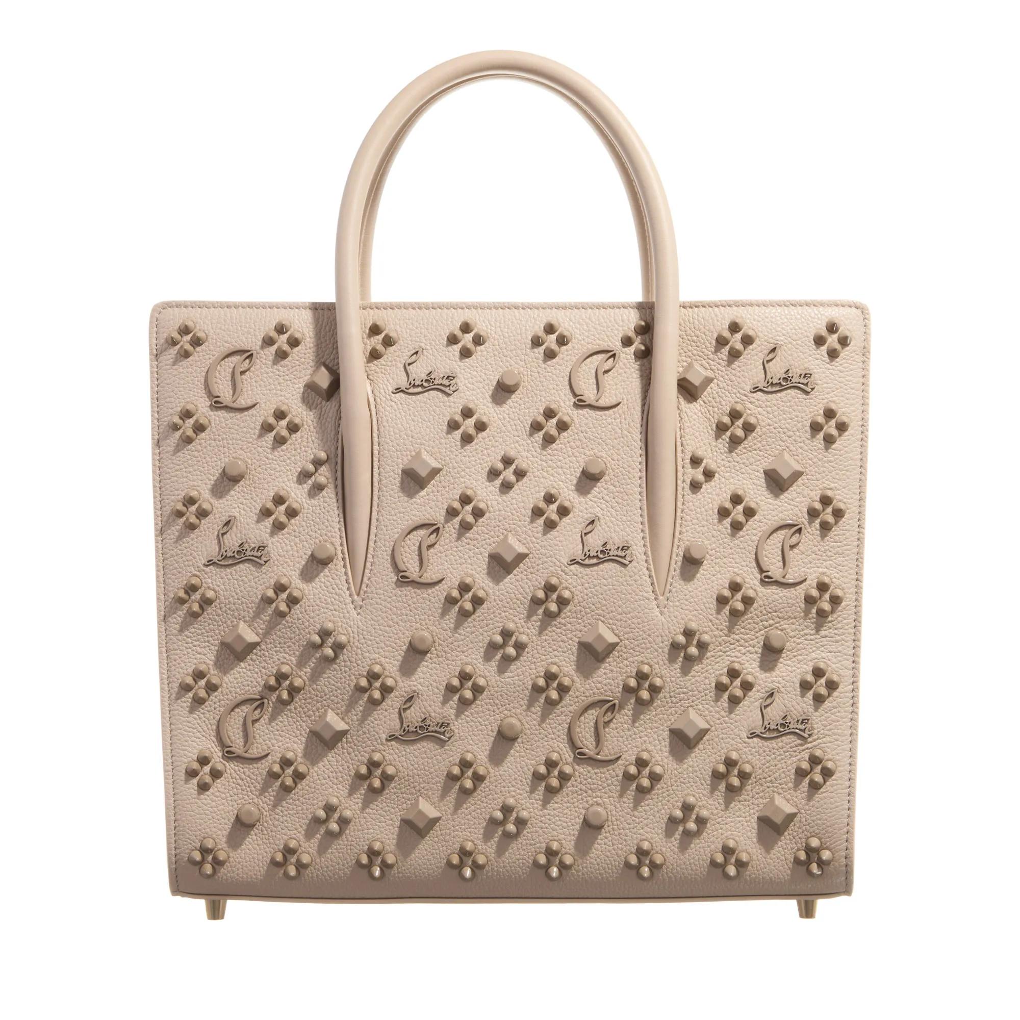 Christian Louboutin Tote - Paloma S Medium Leather - Gr. unisize - in Taupe - für Damen