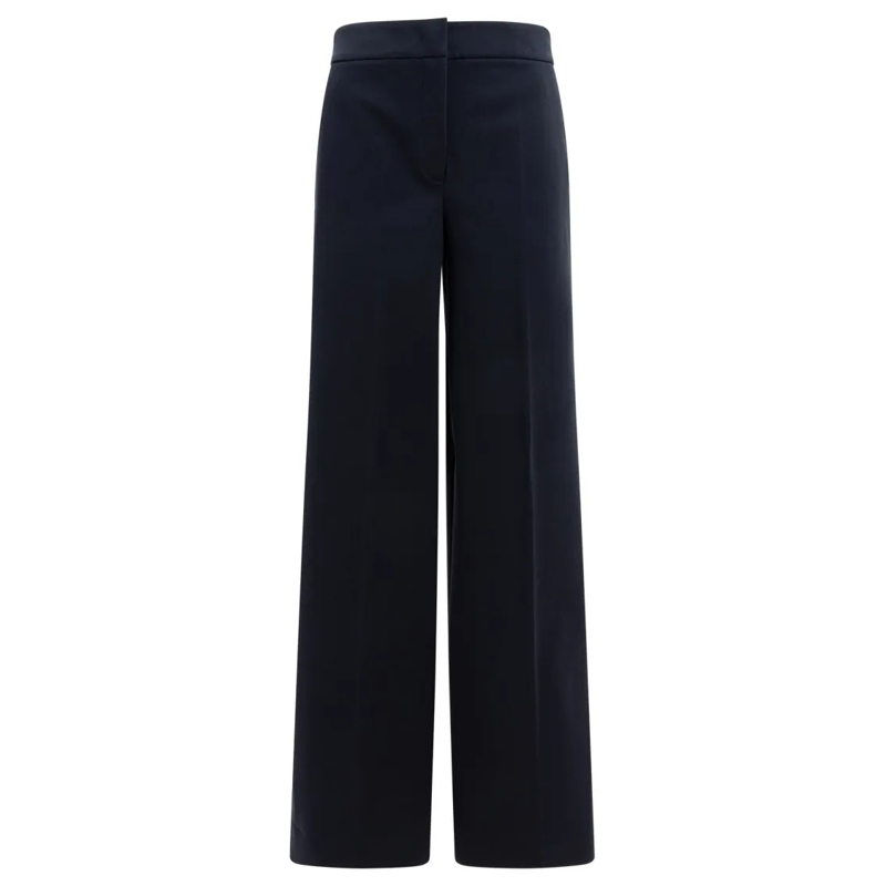 Max Mara  Straight-Leg Trousers With High Waistband Black