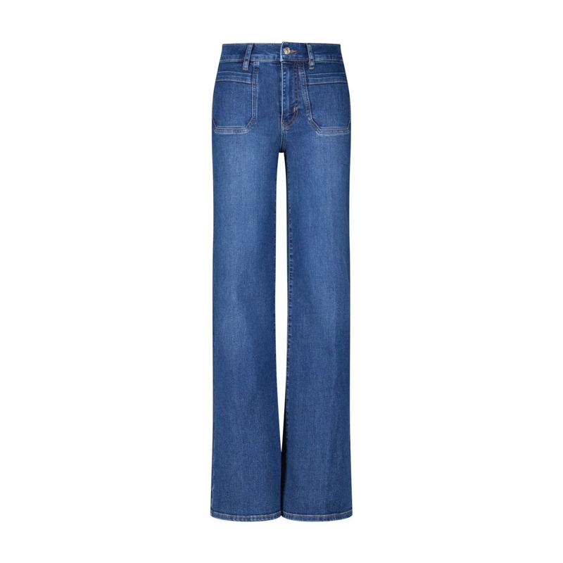 FRAME Jeans Jeans Le Slim Palazzo Blau