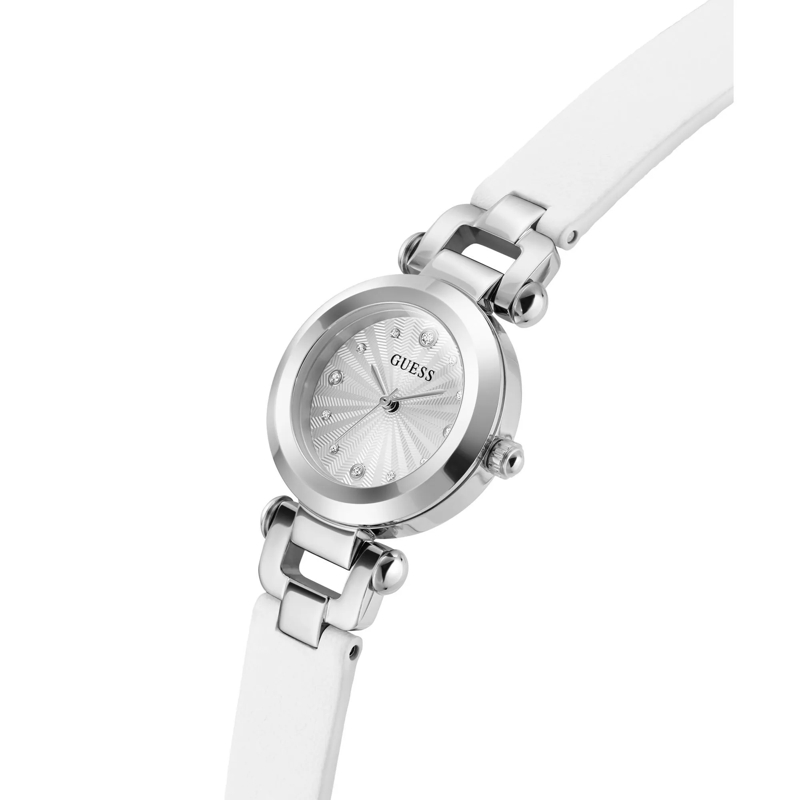 Guess Quarzuhr Quarz-Analoguhr Ginger weiss(Image 4)