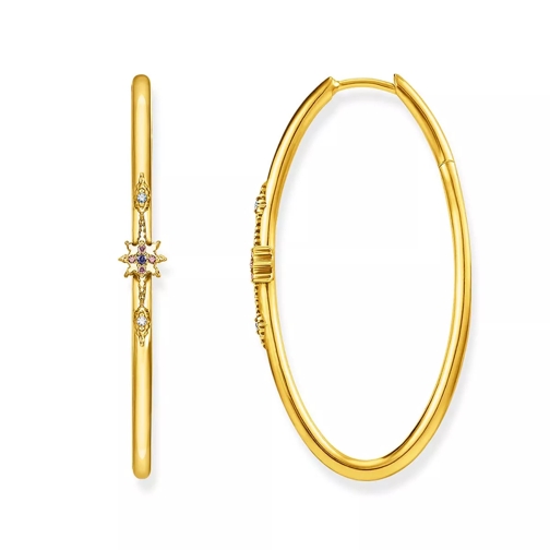 Thomas Sabo Hoop Earrings Royalty Gold Multicolor Orecchini a cerchio