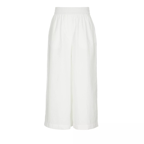 Loewe Hose Cropped 2100 white Pantaloni casual