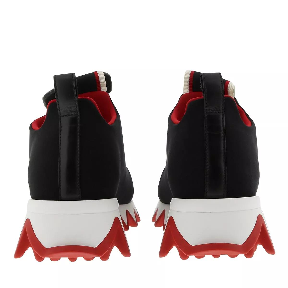 Christian Louboutin Sneakers Tiketa Sneakers Leather Neoprene in zwart