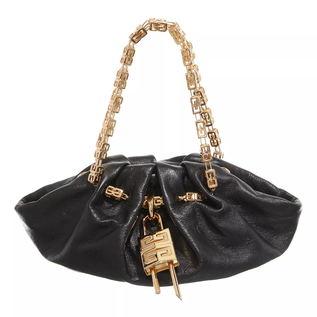 Givenchy Mini Kenny Neo bag in leather Black Pochette
