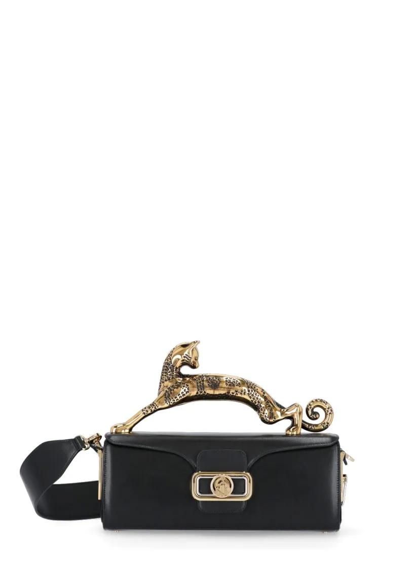 Lanvin Crossbody Bags - Pencil Cat Hand Bag - Gr. unisize - in Schwarz - für Damen