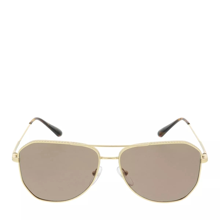 Prada gold aviator sunglasses cheap