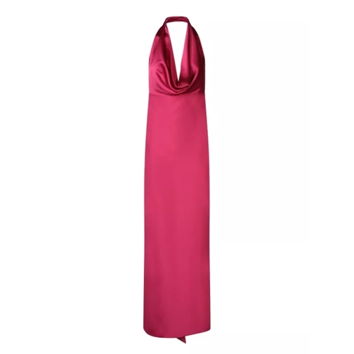 Blanca Vita Sleeveless Dress With Tie-Back Closure Pink 