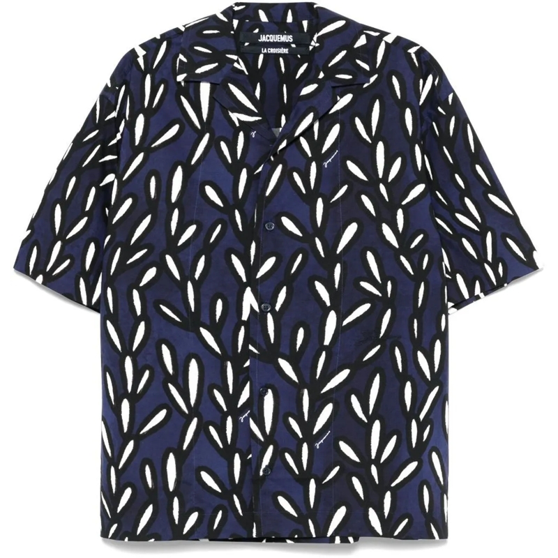 Jacquemus Legeres Oberteil Shirts Navyblack mehrfarbig
