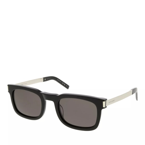 Saint Laurent SL 581 BLACK-SILVER-BLACK Sunglasses