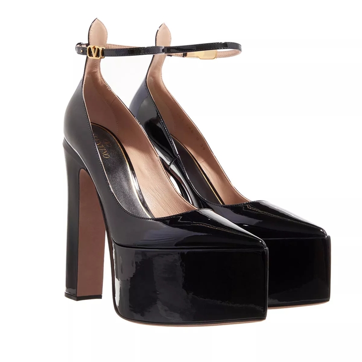 Black platform stiletto heels on sale