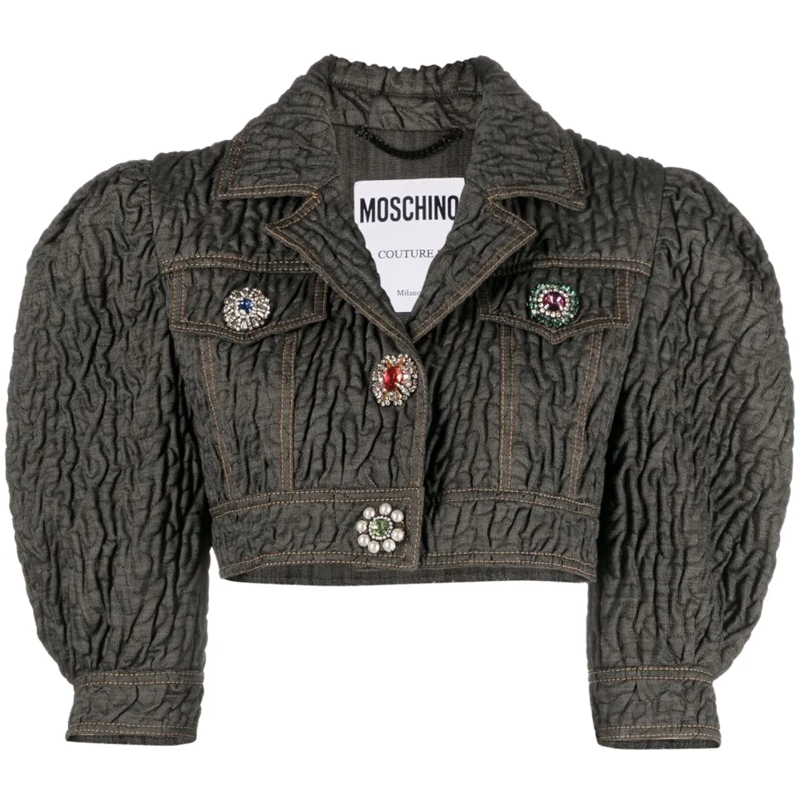 Moschino Veste de transition Jackets Black schwarz