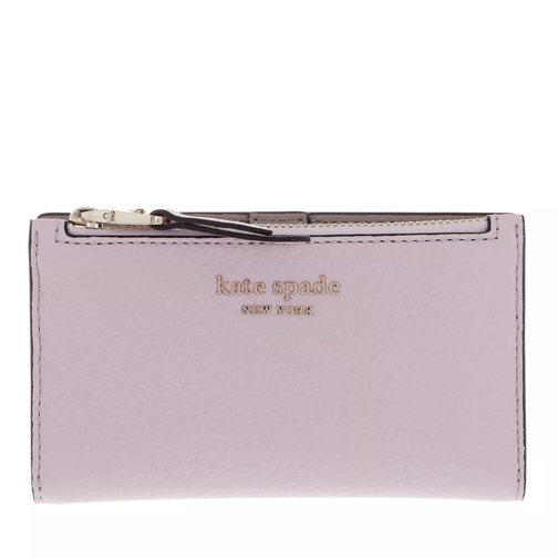 Kate Spade New York Roulette Small Slim Bifold Wallet Lilac Moonlight Bi-Fold Wallet