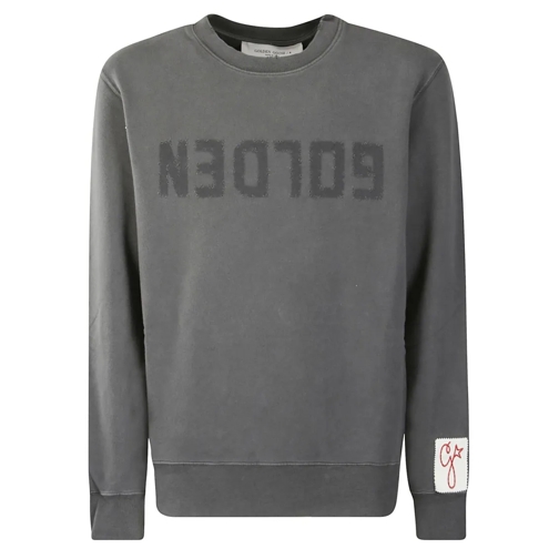 Golden Goose Sweatshirts Golden M's Regular Sweatshirt Grey