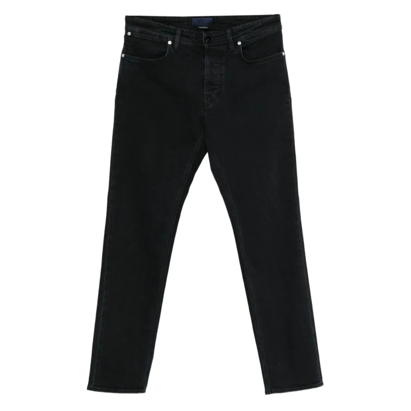Stone Island Jeans Slim Fit Stretch Denim Jeans Black