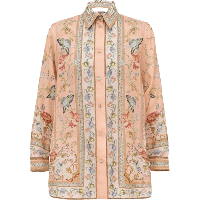 Zimmermann Bluse Shirts Pink rose
