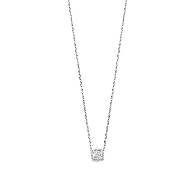 Ti Sento Mittellange Halskette 925er Sterlingsilber Halskette silber