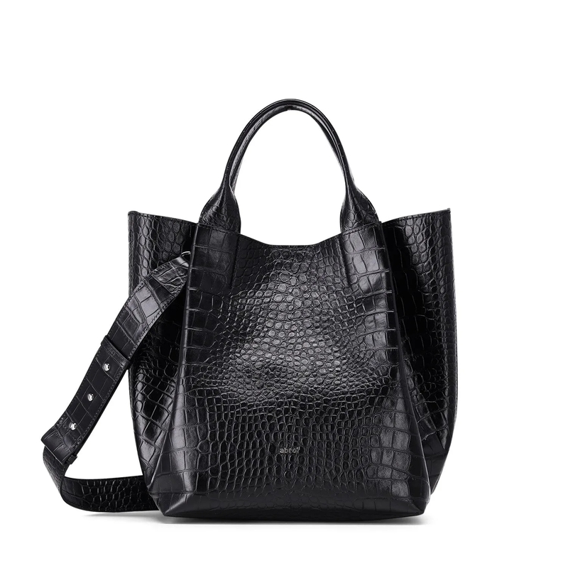 Abro Tasche Tasche Essential Medium schwarz