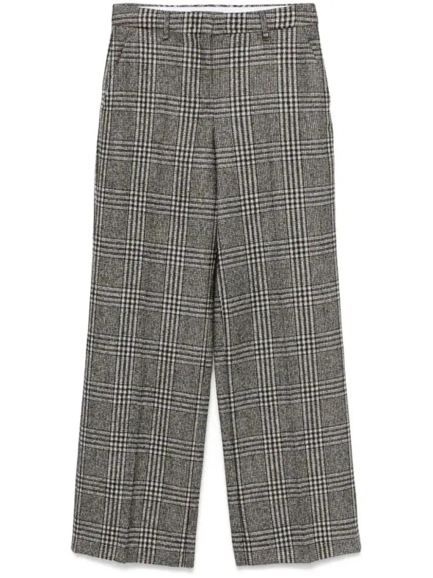 Lorena Antoniazzi - Checkered Trousers - Größe 40 - braun