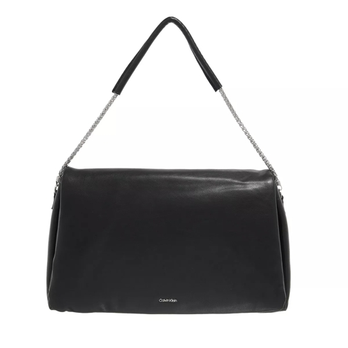 Calvin Klein Puffed Shoulder Bag Ck Black Shoulder Bag