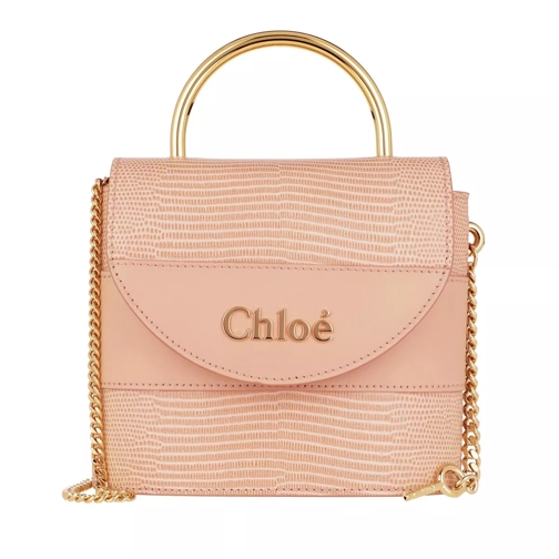 Chloé Aby Shoulder Bag Leather Delicate Pink Crossbody Bag