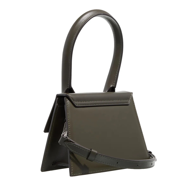 Jacquemus Crossbody Bag Le Chiquito Moyen Dark Khaki(Image 4)