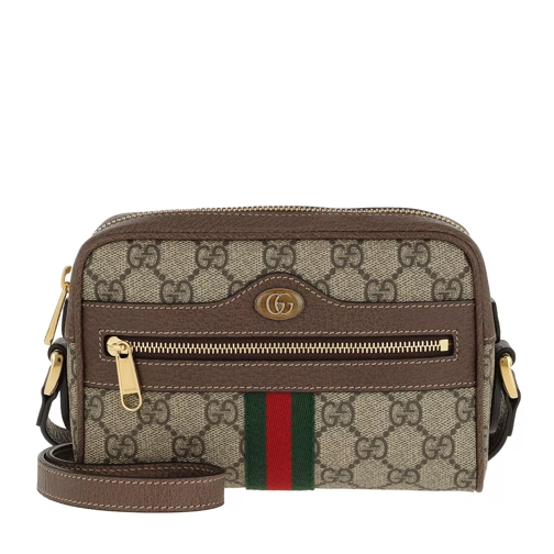 Gucci Ophidia Supreme Mini Bag Beige/Ebony Cameratas