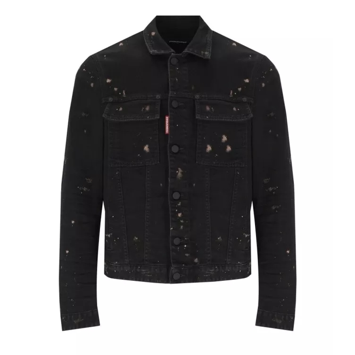 Veste en jean discount dsquared2