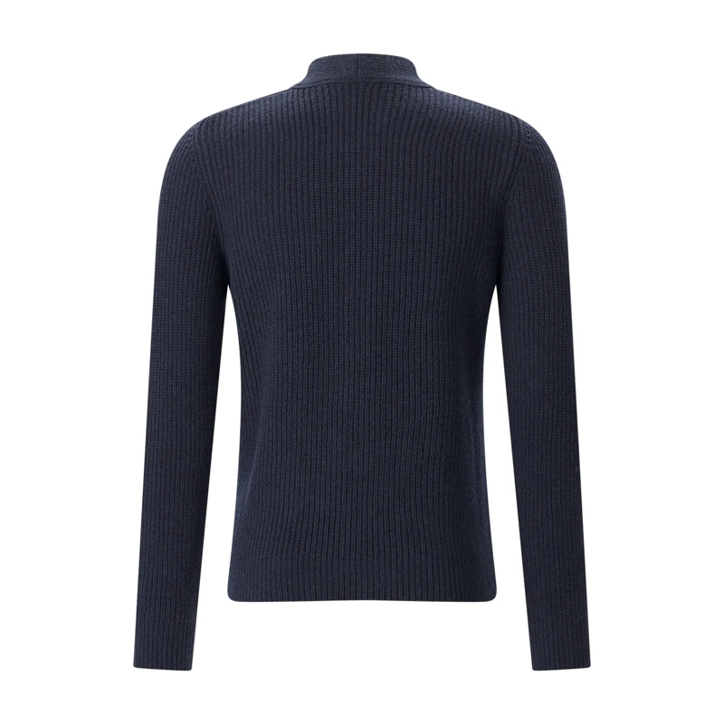 Iris von Arnim Übergangsjacke Strickjacke Curt Kaschmir blau(Image 3)