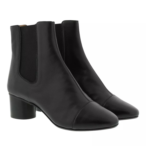Isabel Marant Danae Ankle Boots Leather Black Stiefelette