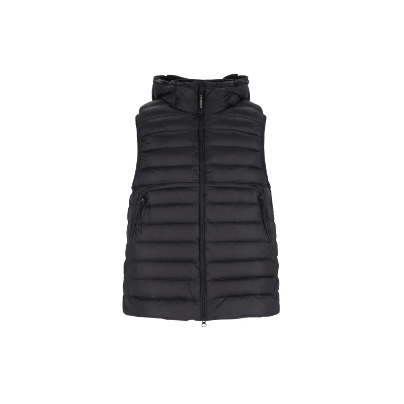 CP Company Doudoune Quilted Puffer Gilet – Black Black