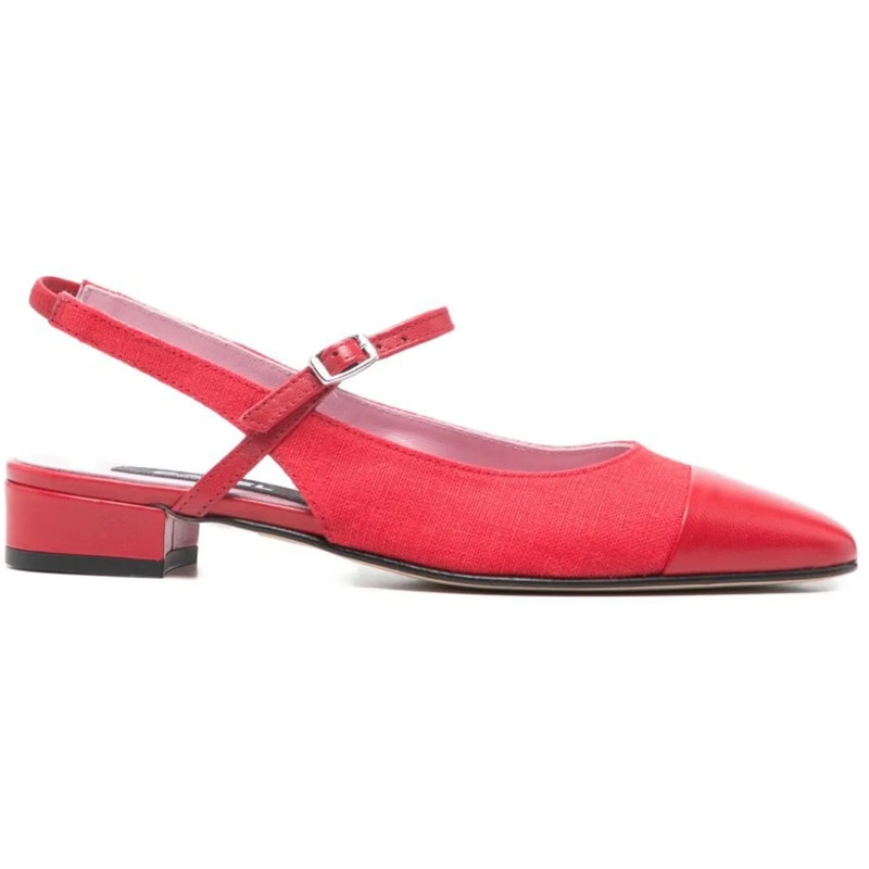 Carel Paris Ballerinas Flat Shoes Red rot