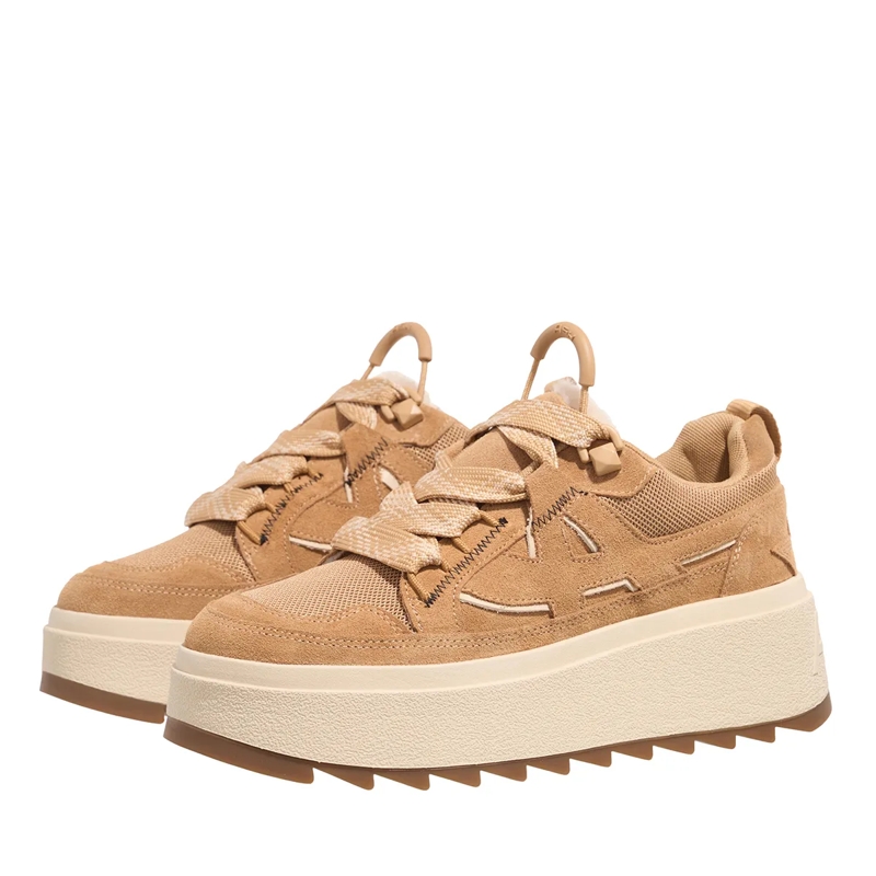 Ash Plateau-Sneaker Movie01 Camel/Eggnug Fur(Image 3)