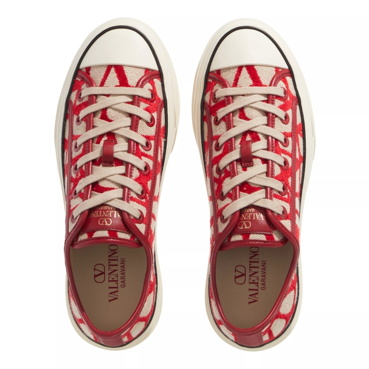 Valentino garavani sneakers clearance red